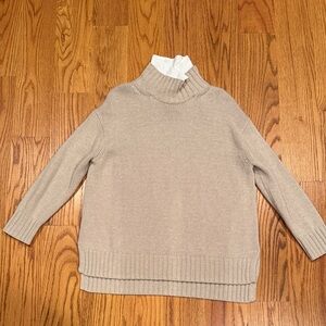 Tuckernuck Taupe Turtleneck Sweater